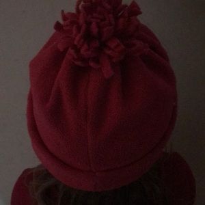Crico 4 to 5 year old pink winter hat used